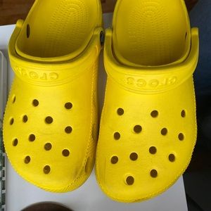 Yellow (lemon) Crocs